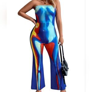 2/$20 Bodyheat Strapless Jumpsuit
